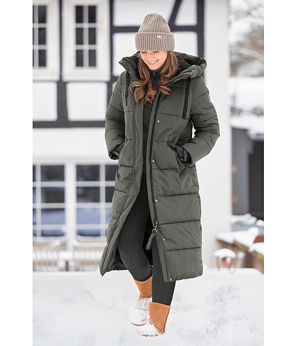Manteau d'�quitation matelass� � capuche   Anne