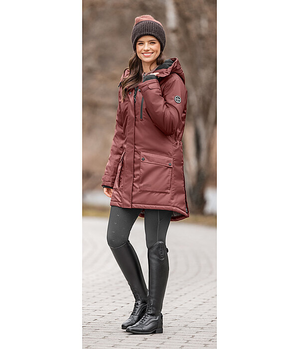 Parka d'�quitation fonctionnelle � capuche  Anouk