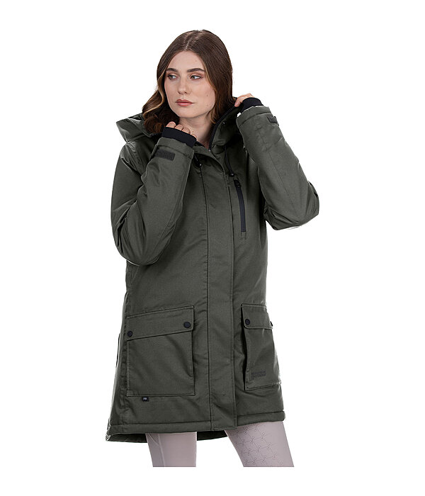 Parka d'quitation fonctionnelle  capuche  Anouk