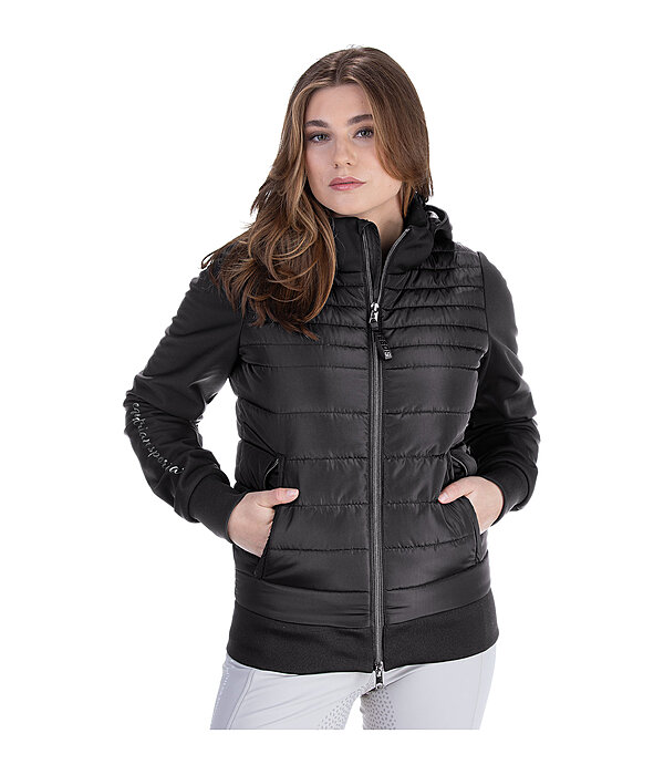 Veste d'quitation bi-matire en softshell  Yola