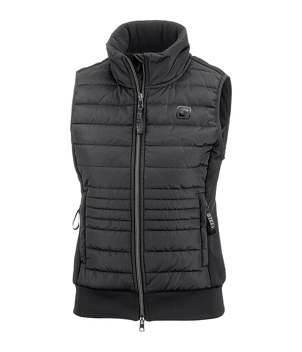 Gilet d'quitation bi-matire en softshell  Rika