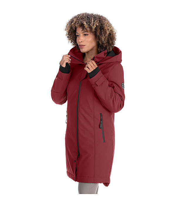 Manteau d'�quitation softshell � capuche  Aurelie