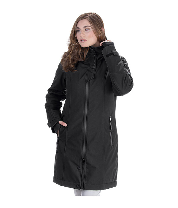 Manteau d'quitation softshell avec capuche  Aurelie