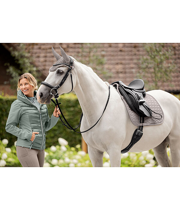 Veste d'�quitation bi-mati�re � capuche  Cora