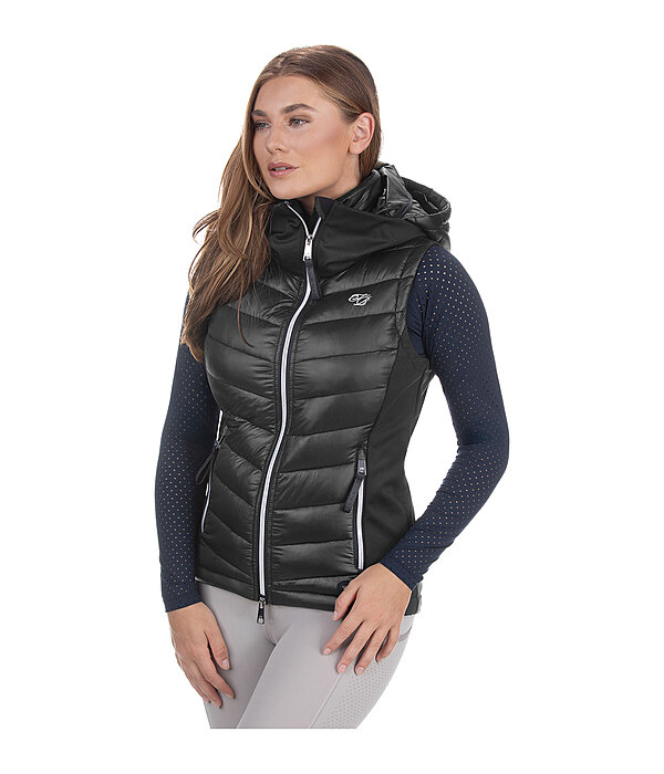 Veste d'quitation bi-matire  capuche  Zoey