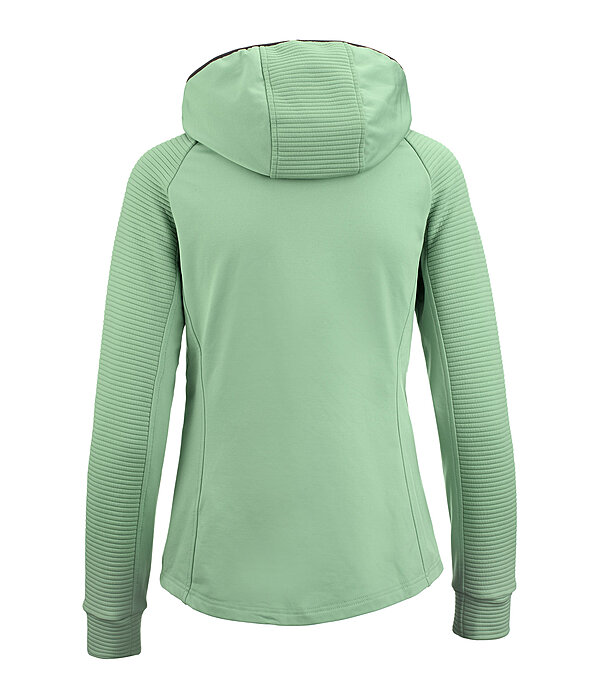 Veste stretch bi-matire  capuche  Lene