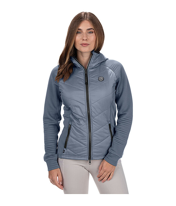 Veste stretch bi-mati�re � capuche  Lene