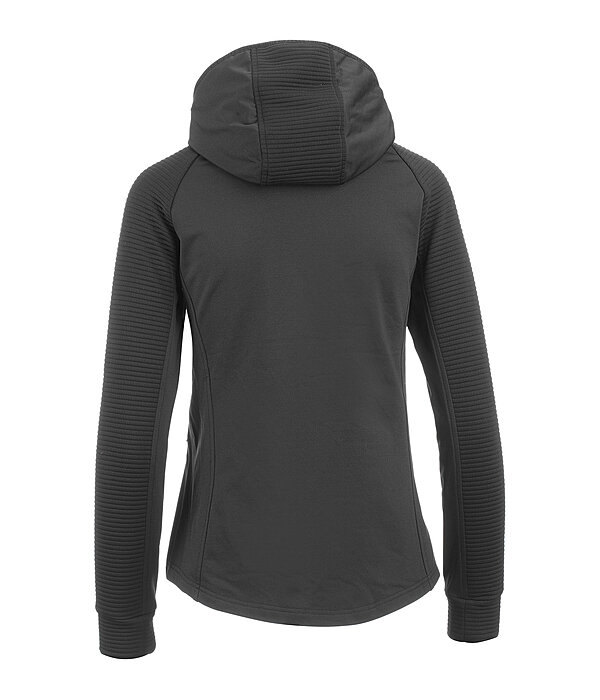 Veste stretch bi-matire  capuche  Lene