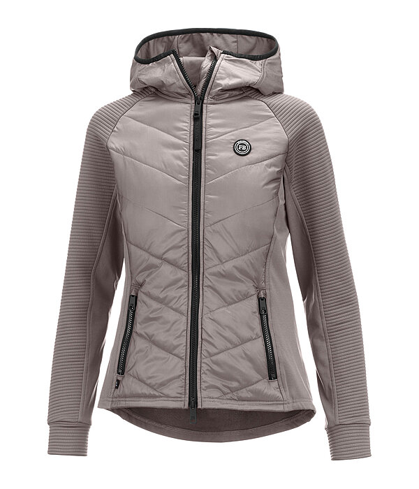 Veste stretch bi-mati�re � capuche  Lene