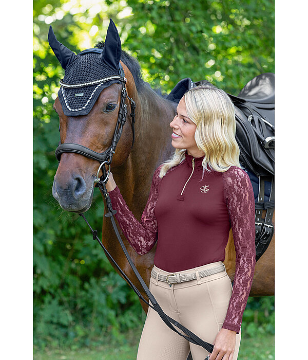 T-shirt technique zipp  manches longues  Sanne