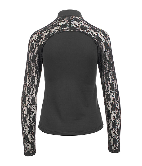 T-shirt technique zipp  manches longues  Sanne