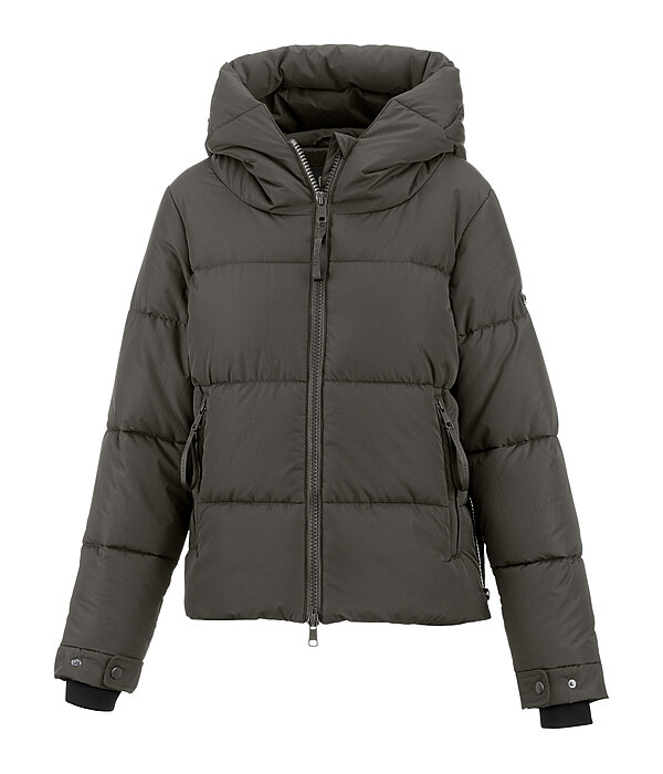 Veste d'quitation matelasse  capuche  Amilia
