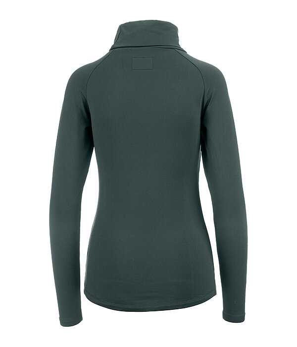 T-shirt col roul� en stretch � manches longues  Performance Jonna