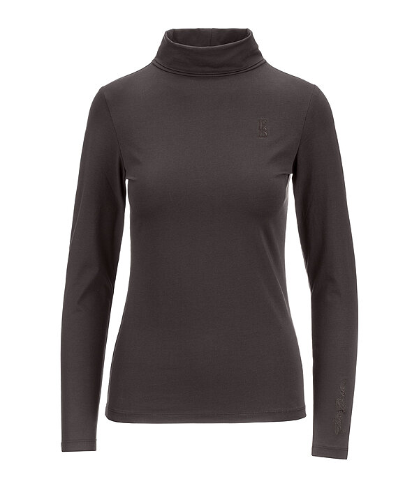 T-shirt col roul� � manches longues  Claire