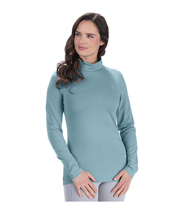 T-shirt col roul� � manches longues  Claire