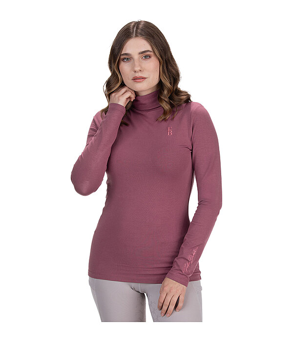 T-shirt col roul  manches longues  Claire