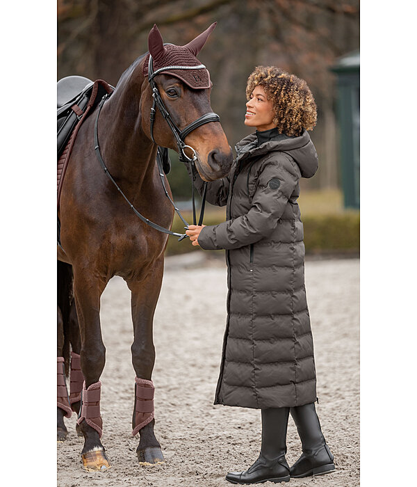 Manteau d'�quitation matelass� � capuche  Zoe