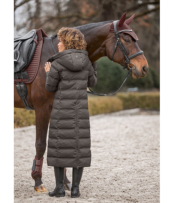 Manteau d'�quitation matelass� � capuche  Zoe