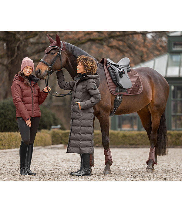 Manteau d'�quitation matelass� � capuche  Zoe