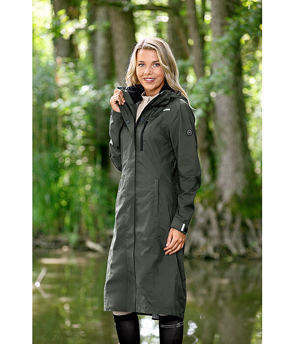 Manteau d'�quitation technique � capuche  Enna