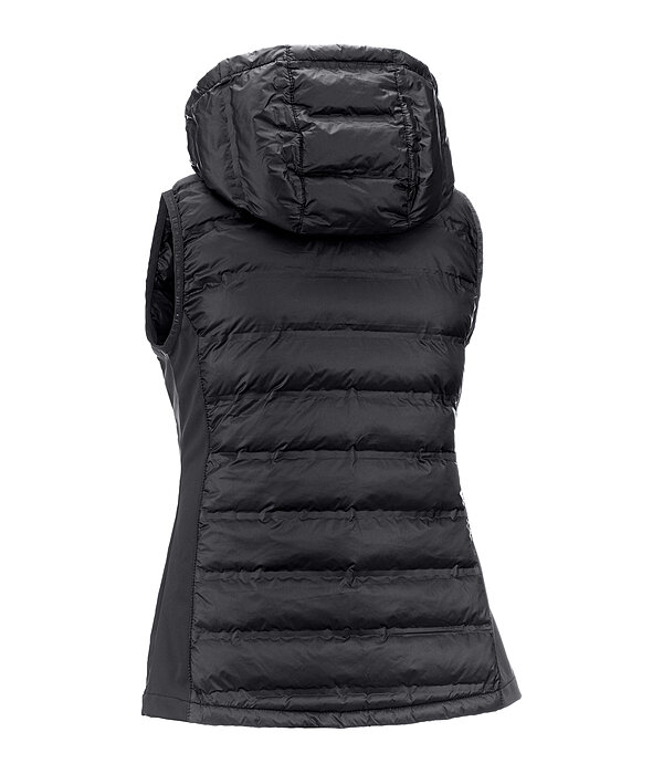 Gilet bi-mati�re � capuche  Josy