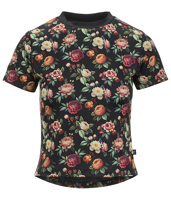 T-shirt technique cropped  Fleur