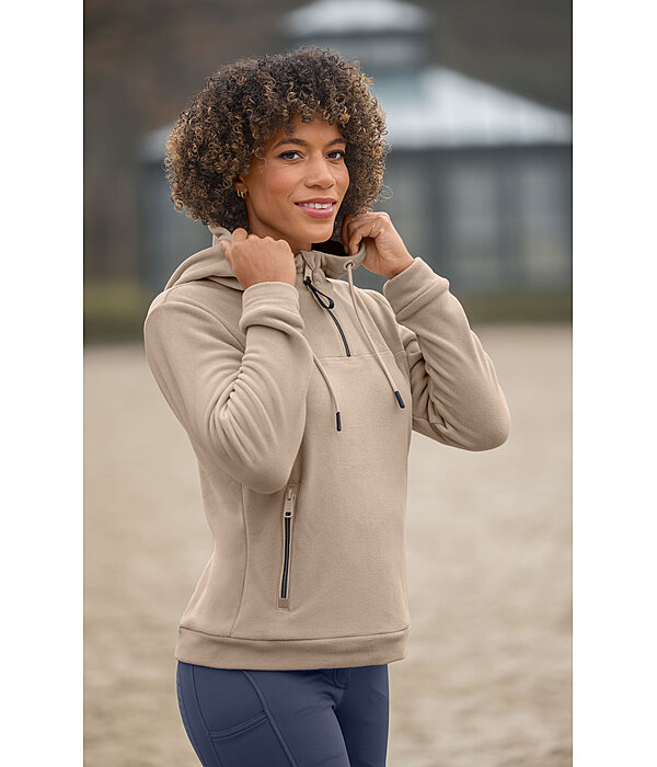 Sweat � capuche en polaire  Caty