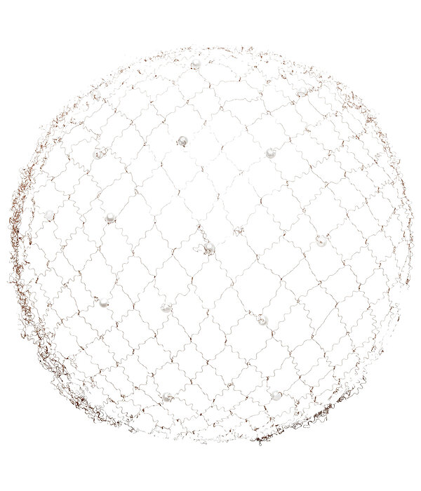 Filet  cheveux invisible avec perles