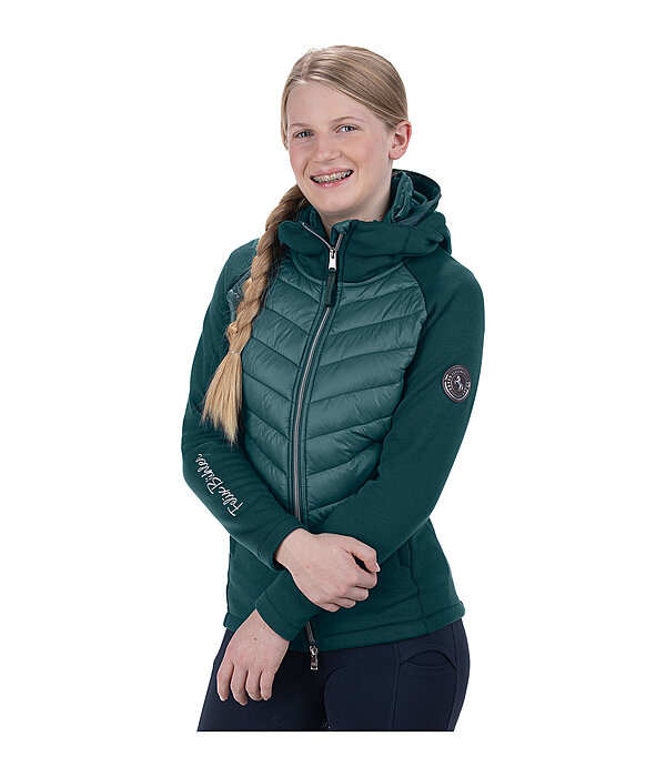 Veste d'équitation bi-matière Enfant  Dora