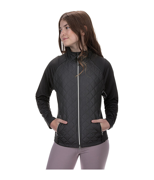 Veste matelass�e bi-mati�re enfant  Malina