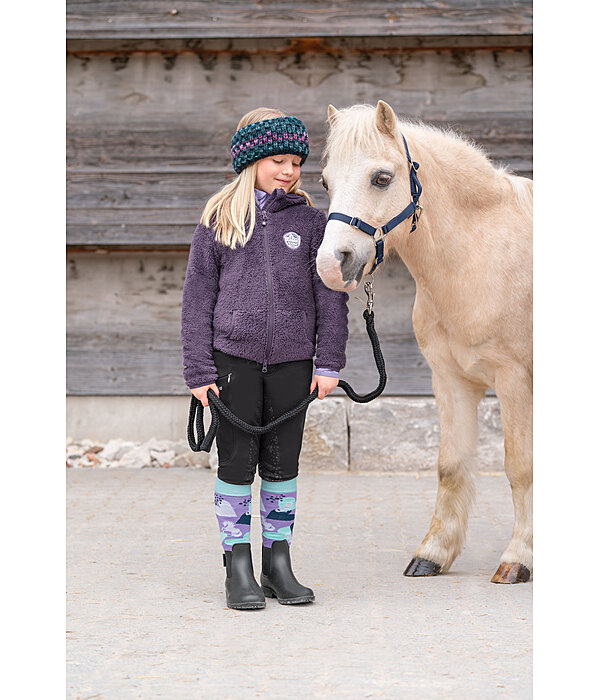 Veste  capuche en polaire Teddy Enfant  Irma