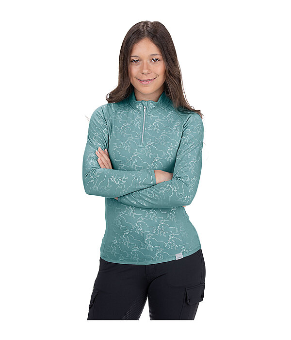 T-shirt technique � manches longues en stretch enfant  Xena