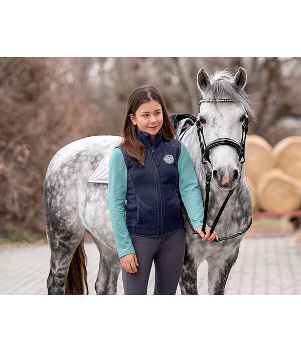 Gilet d'quitation en polaire enfant  Magali