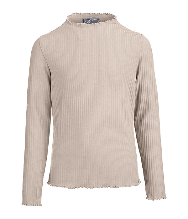 T-shirt � manches longues en maille c�tel�e pour enfant  Rita
