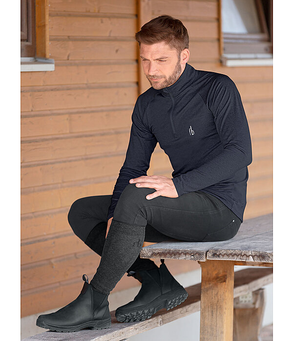 T-shirt � manches longues stretch Performance pour hommes  Denton