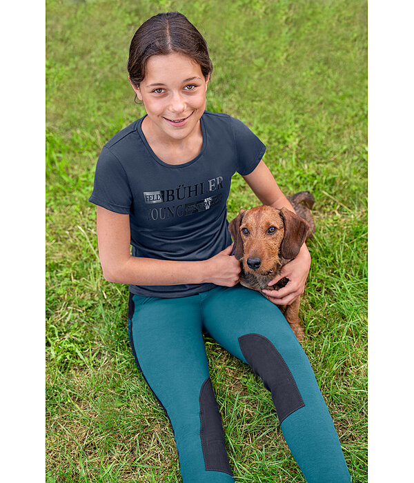 Pantalon d'équitation à basanes enfant  Cora