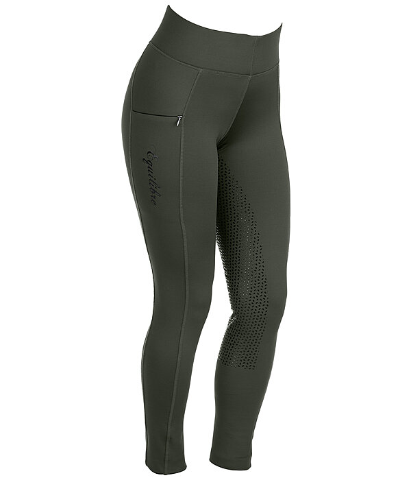 Legging d'quitation  fond intgral thermique Grip  Hermine