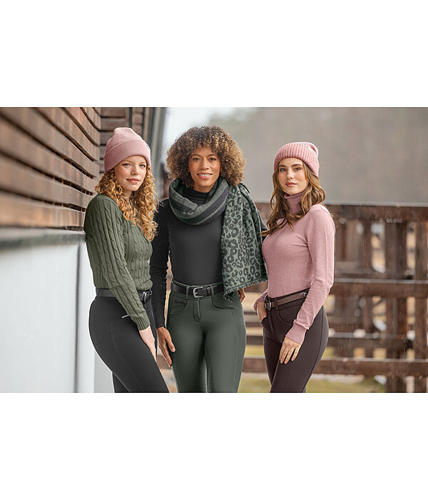 Pantalon d'�quitation taille haute confort � fond int�gral Grip  Juliane