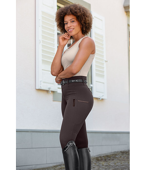 Legging d'équitation d'été à fond intégral Grip  Marina-Mesh