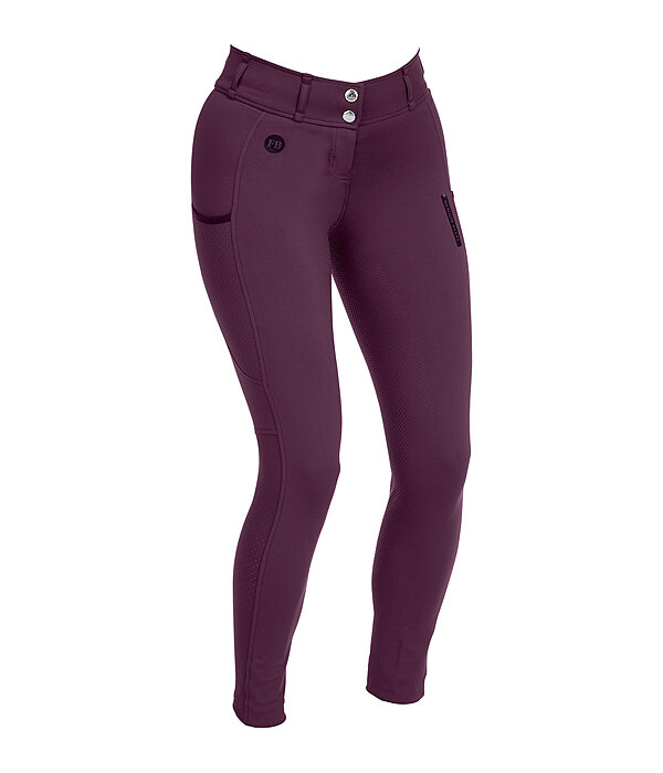 Pantalon d'quitation d't hybride  fond intgral Grip  Samira-Mesh