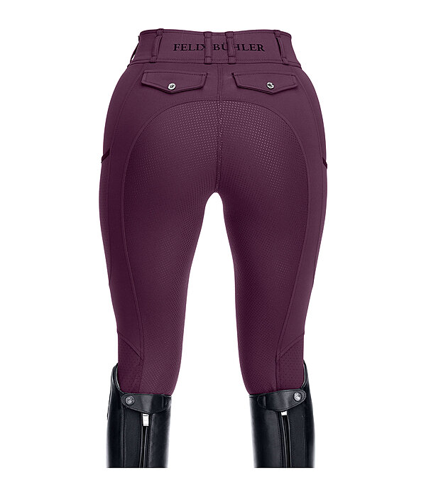 Pantalon d'quitation d't hybride  fond intgral Grip  Samira-Mesh