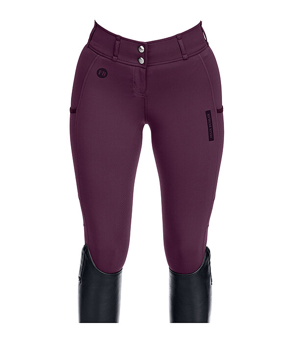 Pantalon d'quitation d't hybride  fond intgral Grip  Samira-Mesh