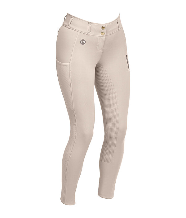 Pantalon d'équitation d'été hybride à fond intégral Grip  Samira-Mesh