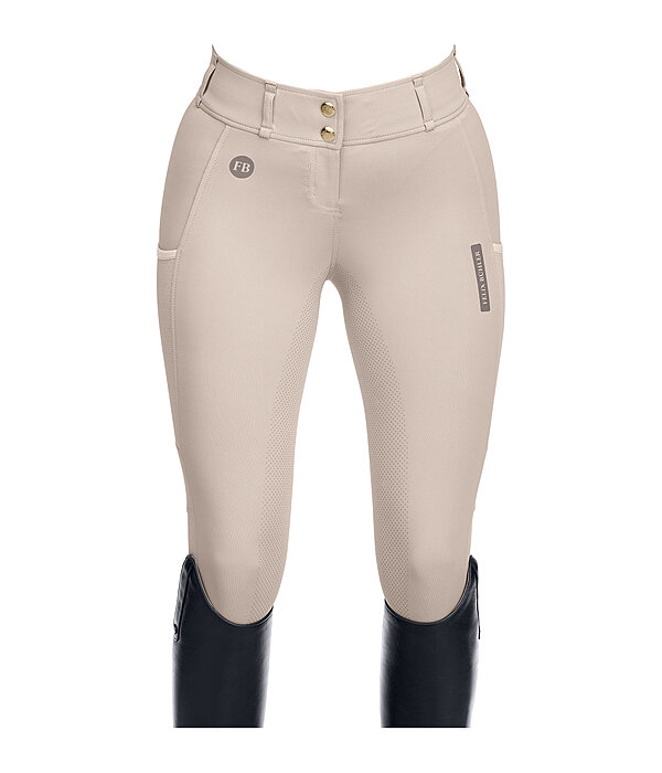 Pantalon d'équitation d'été hybride à fond intégral Grip  Samira-Mesh