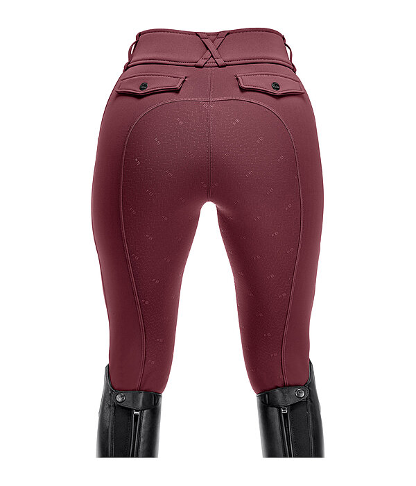 Pantalon d'�quitation thermique hybride � fond int�gral grip  Tina