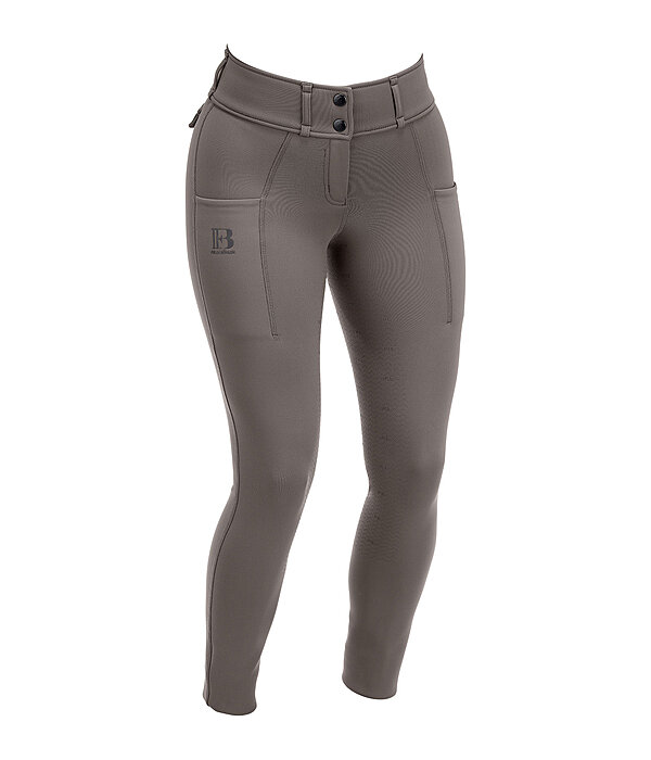 Pantalon d'�quitation thermique hybride � fond int�gral grip  Tina
