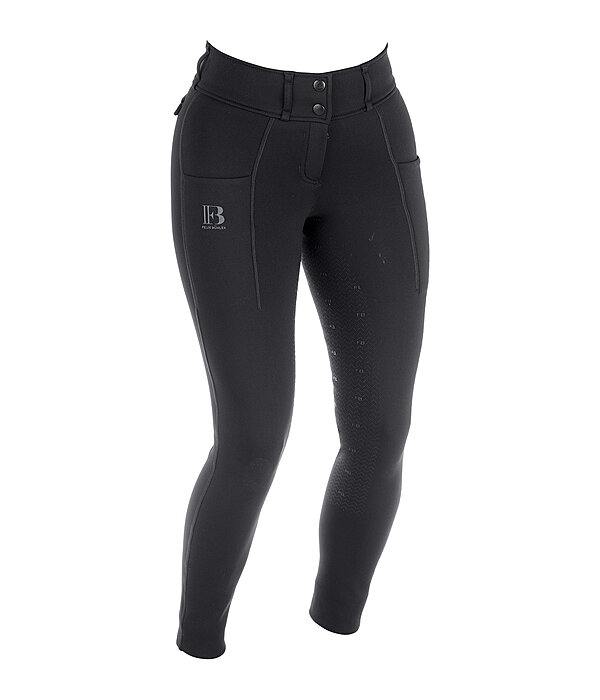 Pantalon d'�quitation thermique hybride � fond int�gral grip  Tina