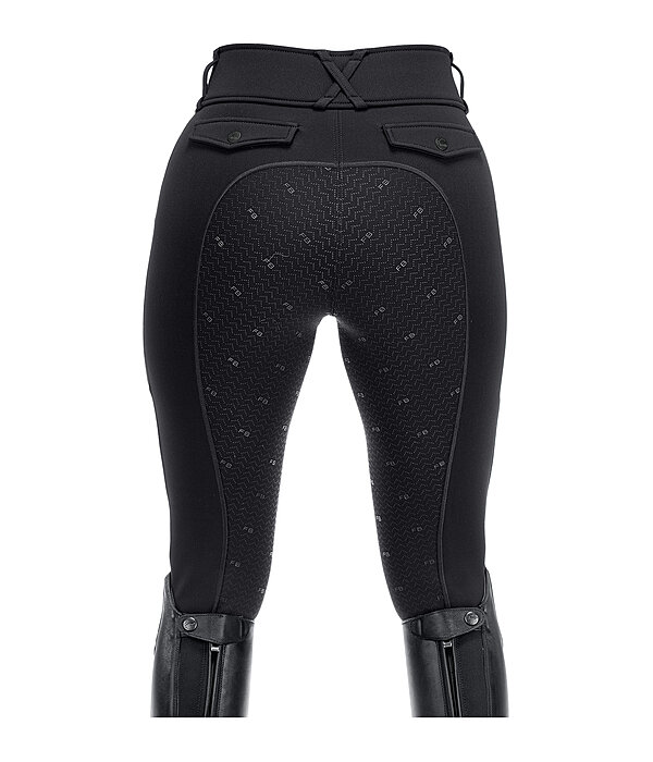Pantalon d'�quitation thermique hybride � fond int�gral grip  Tina