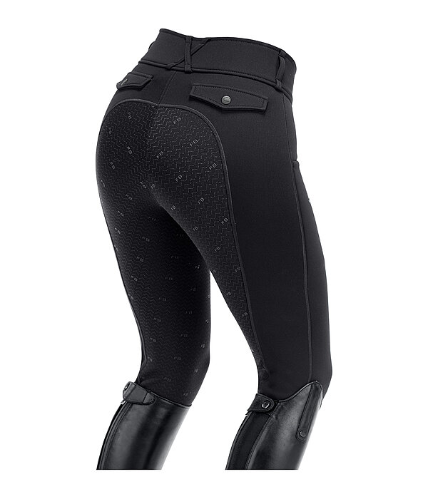 Pantalon d'�quitation thermique hybride � fond int�gral grip  Tina