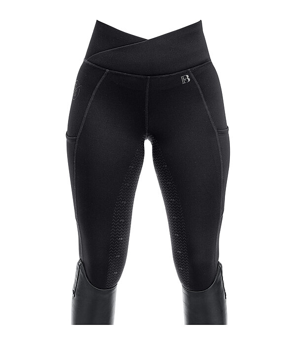 Legging d'�quitation thermique � fond int�gral grip  Emilia